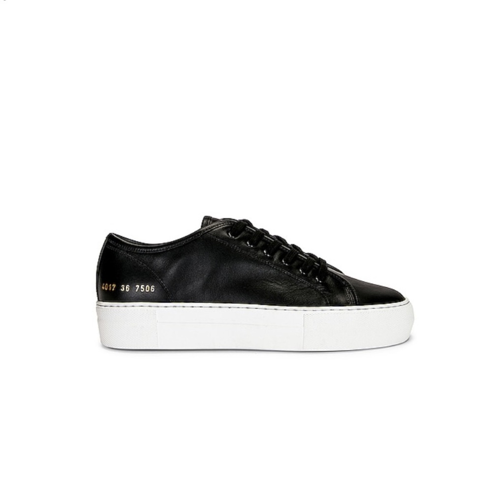 COMMON PROJECTS Leather Tournament Low Super